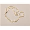 Cultured Pearl Necklace 10K Gold Clasp