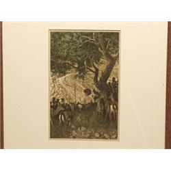 J.J. Tissot French Lithograph