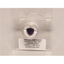 Amethyst  Imperial Purple 8.58 ct