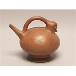 Antique Ceramic Bird Form Ewer