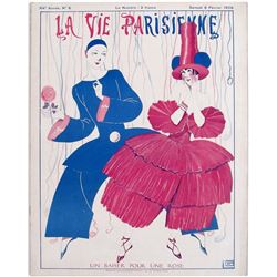 Antique 1926 LA VIE PARISIENNE Erotic French Magazine