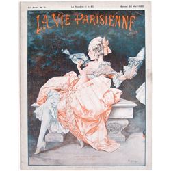 Antique 1923 LA VIE PARISIENNE Erotic French Magazine