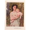 Image 1 : Antique 1920 Print THE MADONNA AND CHILD by Bouguereau