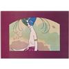 Image 1 : Vintage 1975 Deco Greeting Card NUDE PERSIAN PRINCESS
