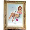 Vtg 1970 HAROLDS CLUB Nude Pin-Up Girl Calendar - Fritz Willis
