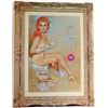 Vtg 1970 HAROLDS CLUB Nude Pin-Up Girl Calendar - Fritz Willis