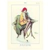 Image 1 : 1926 Print - DECO GIRL SCARED OF MOUSE by Morgan
