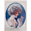 Image 1 : 1921 LA VIE PARISIENNE Deco Print JACK-O'-LANTERN GIRL