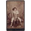Image 1 : Large c1880s Antique Cabinet Card CH. REUTLINGER, PARIS