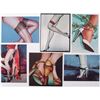 Image 1 : Vtg 1970s Risque Greeting Cards STOCKINGS & HIGH HEELS