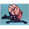 Image 1 : 1991 OLIVIA Greeting Card SIDEWINDER Redhead in Latex