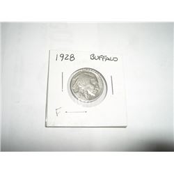 1928 BUFFALO NICKEL *NICE EARLY FINE GRADE US NICKEL*!! NICKEL CAME OUT OF SAFE BOX!!