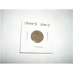 1944-D *DENVER MINT* LNCOLN WHEAT CENT *NICE EARLY US PENNY*!! PENNY CAME OUT OF SAFE BOX!!