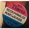 Image 2 : 1972 Don't Cop Out Pro Marijuana Political Poster