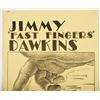 Image 2 : Jimmy "Fast Fingers" Dawkins Poster Jim Franklin