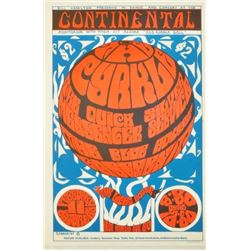 1967 The Continental San Francisco Concert Poster