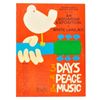 Image 2 : Original Woodstock Concert Poster