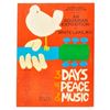 Image 3 : Original Woodstock Concert Poster