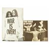 Image 1 : 1975 John Lennon "The War Is Over" 2 Posters