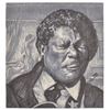 Image 1 : BB King With Nudes Original Charcoal Drawing