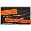 Image 2 : The Fabulous Thunderbirds Signed Poster
