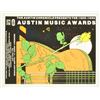 Image 1 : 1990 Austin Music Awards Poster by Guy Juke