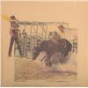 Image 2 : Big Spring Signed Hand Colored Rodeo Print