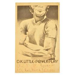 D.K. Little at the One Knite Austin Concert Poster