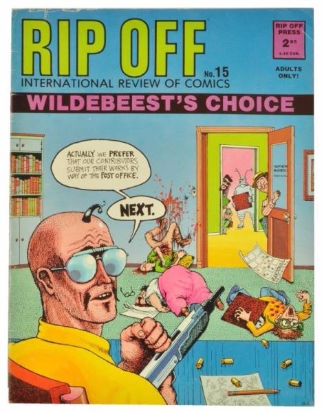Collection of Rip Off Comix Comic Books