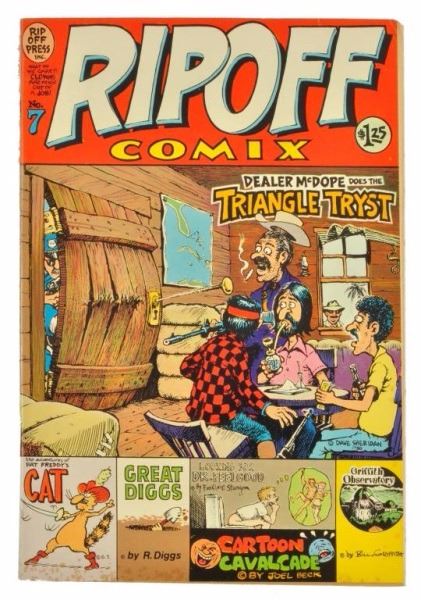 Collection of Rip Off Comix Comic Books