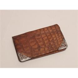 Alligator & Sterling Mounted Wallet 1901