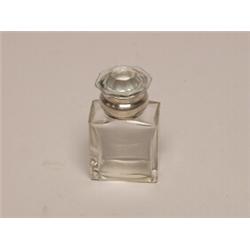 English Sterling Mounted Scent Bottle