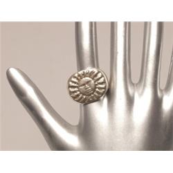 English Sterling Hallmarked Sun Ring