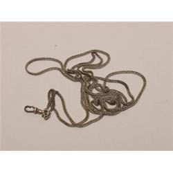 Antique Silver Watch Chain