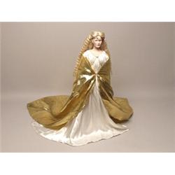 Queen Galadriel Porcelain Face Doll 