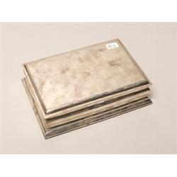 Silver Cigarette Box