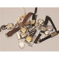 Estate Lot Watches Sixteen Total