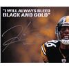 Image 2 : Hines Ward Signed Steelers 26x28 Custom Framed Photo Display (TSE COA)