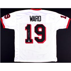 Hines Ward Signed Georgia Jersey (JSA COA & TSE COA)