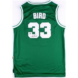 Larry Bird Signed Celtics Jersey (Bird Hologram)