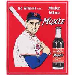 Vintage Ted Williams Red Sox Reproduction Sign