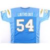 Image 1 : Chargers "Lights Out" On-Field Style Custom Stitched Jersey (Size XL)