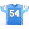 Image 2 : Chargers "Lights Out" On-Field Style Custom Stitched Jersey (Size XL)
