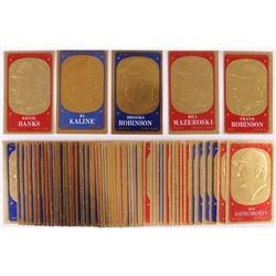 1965 Topps Embossed Near Set of (64) Baseball Cards with Harmon Killebrew, Ernie Banks, Brooks Robin