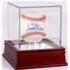 Image 1 : Frank Robinson Signed ONL Baseball Inscribed "ROY 56" with High Quality Display Case (PSA COA)