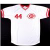 Image 3 : Eric Davis Signed Reds Jersey (JSA COA)