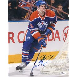 Justin Schultz Signed Oilers 11x14 Photo (JSA COA)