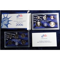 2006 S U.S. Proof Set. Original as issued in packing box