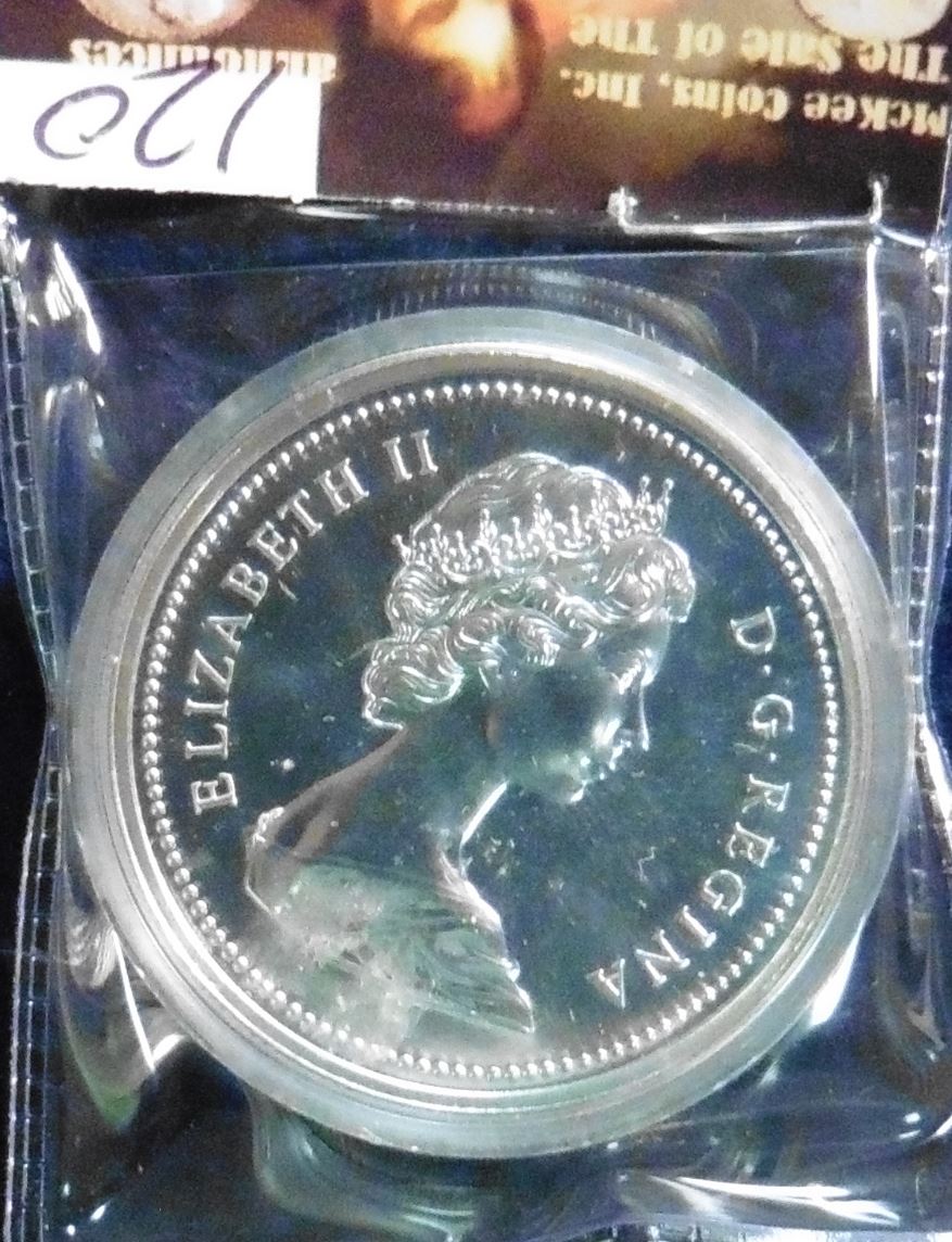 18741974 Canada Prooflike Winnipeg Commemorative Silver Dollar. Encapsulated. 18741974 Canada Prooflike Winnipeg Commemorative Silver Dollar. Encapsulated.