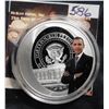 Image 2 : President Barack Obama Coin. Material: Cu, silver-plated with color portrait; Quality: Proof; Diamet